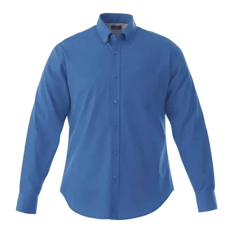 Personalized Men's WILSHIRE Long Sleeve Button Up Shirt — view 12