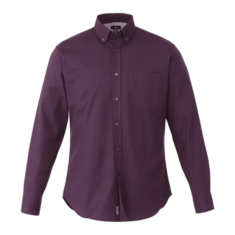 Personalized Men's WILSHIRE Long Sleeve Button Up Shirt — view 16