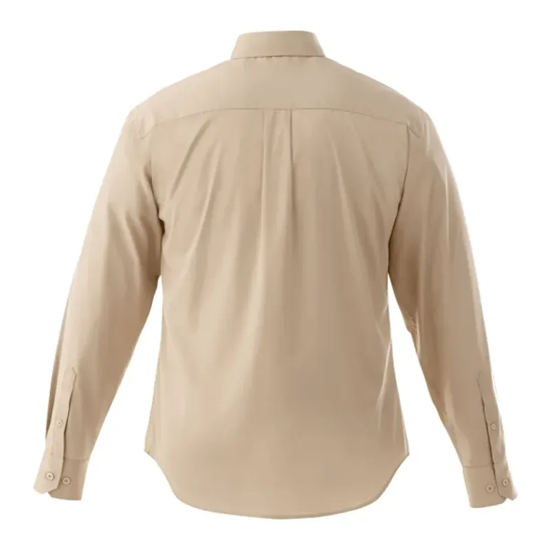 Personalized Men's WILSHIRE Long Sleeve Button Up Shirt — view 2