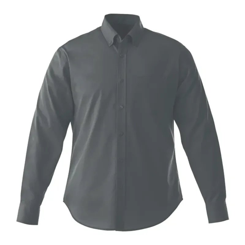 Personalized Men's WILSHIRE Long Sleeve Button Up Shirt — view 22