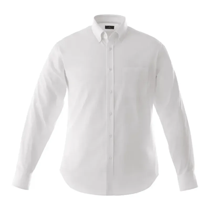 Personalized Men's WILSHIRE Long Sleeve Button Up Shirt — view 3