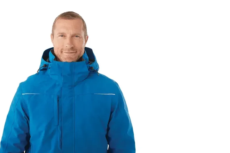 Customizable 3-in-1 Yamaska Waterproof Men's Jacket with Detachable Hood — view 8