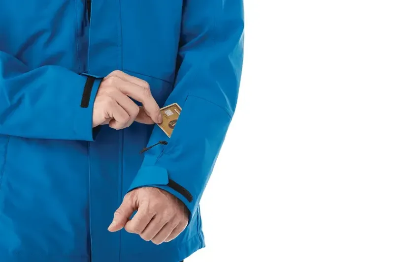 Customizable 3-in-1 Yamaska Waterproof Men's Jacket with Detachable Hood — view 9