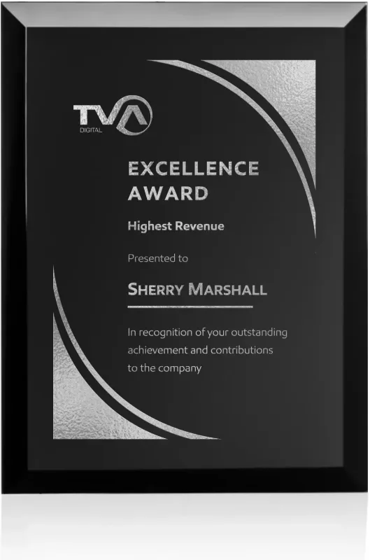 Customizable Merano Achievement Plaque (Gold & Silver) — view 15
