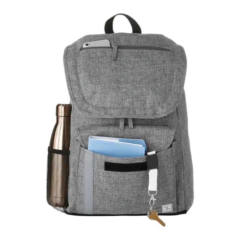 Custom Branded Ashton Laptop Backpack - 15 inch — view 3