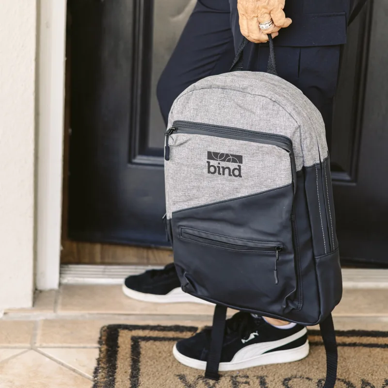 Merger Laptop Backpack (Padded Shoulder Straps & Carrying Handle) — view 4