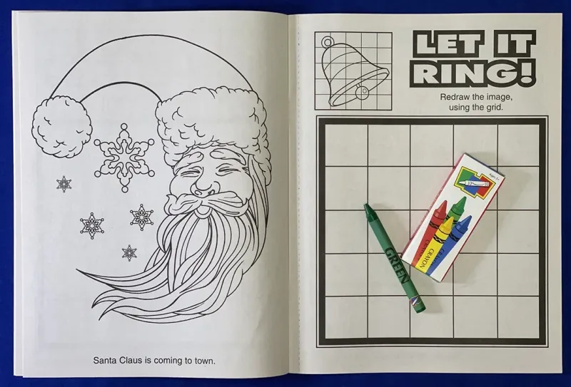 Merry Christmas Coloring & Activity Book — view 1