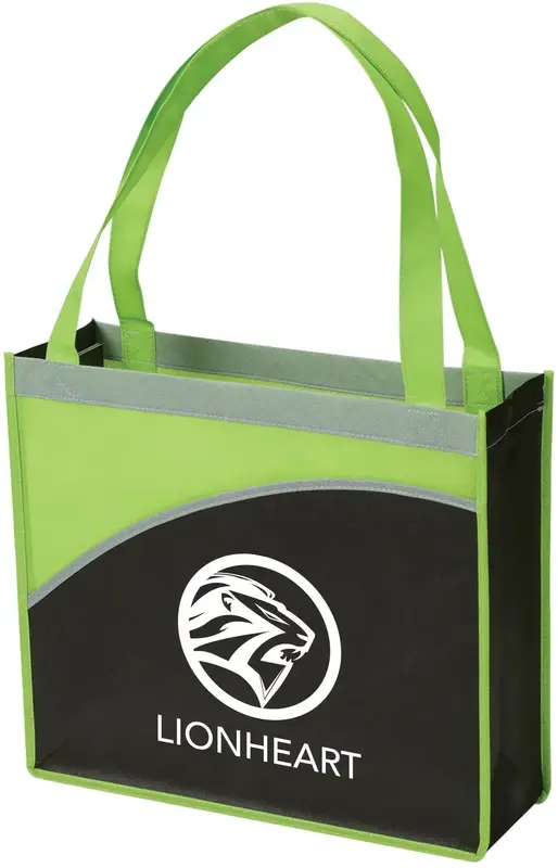 Custom Curve Non-Woven Tote Bag