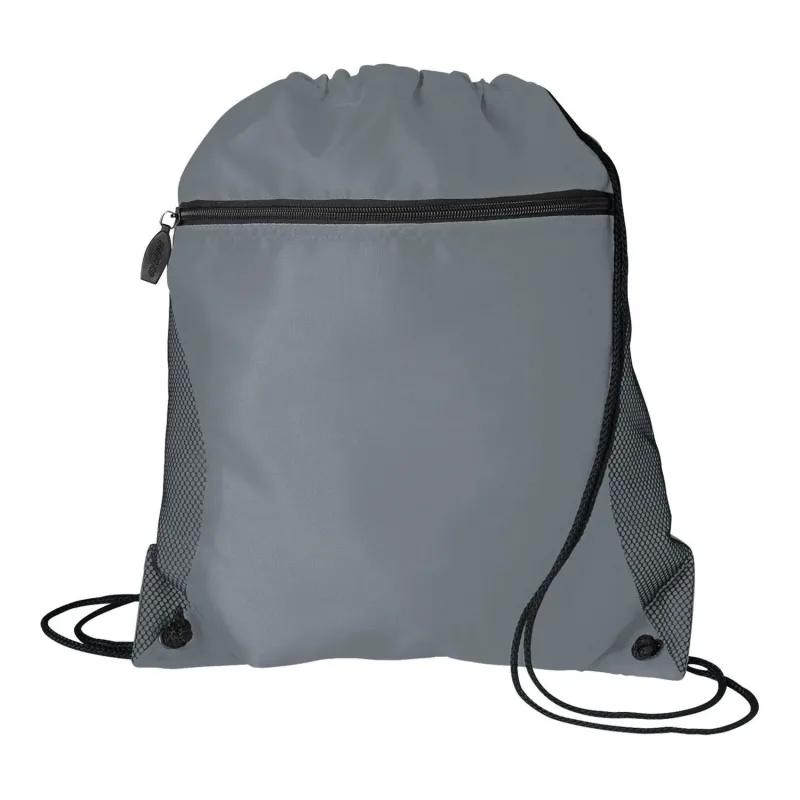 Mesh Pocket Drawcord Bag — view 10