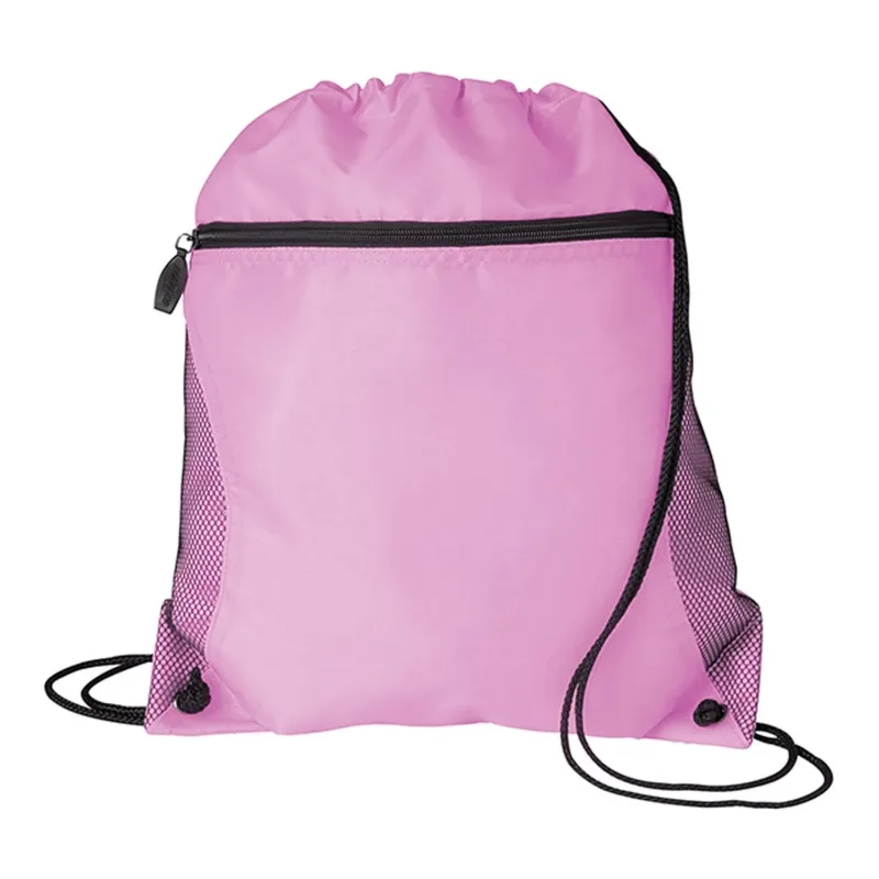 Mesh Pocket Drawcord Bag — view 21