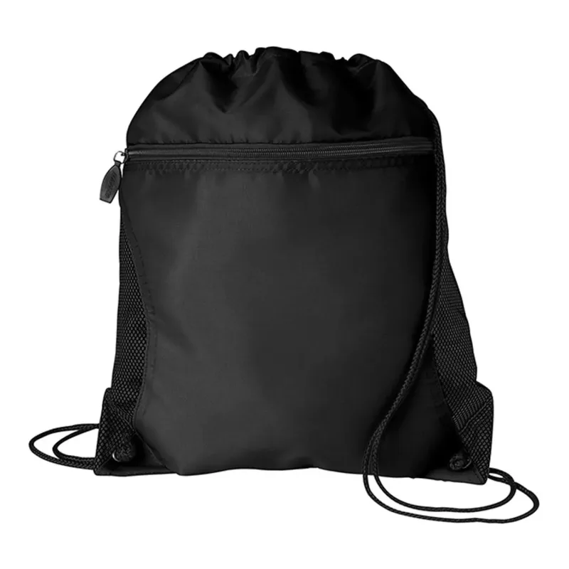 Mesh Pocket Drawcord Bag — view 3
