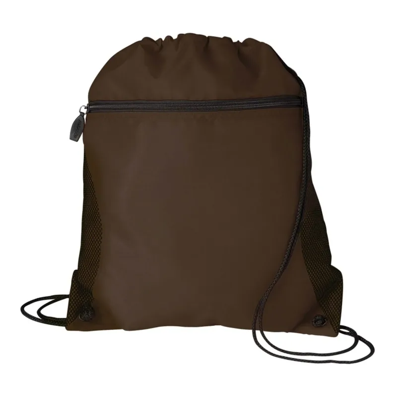 Mesh Pocket Drawcord Bag — view 5