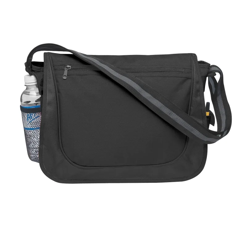 Messenger Bag With Matching Striped Handle — view 3