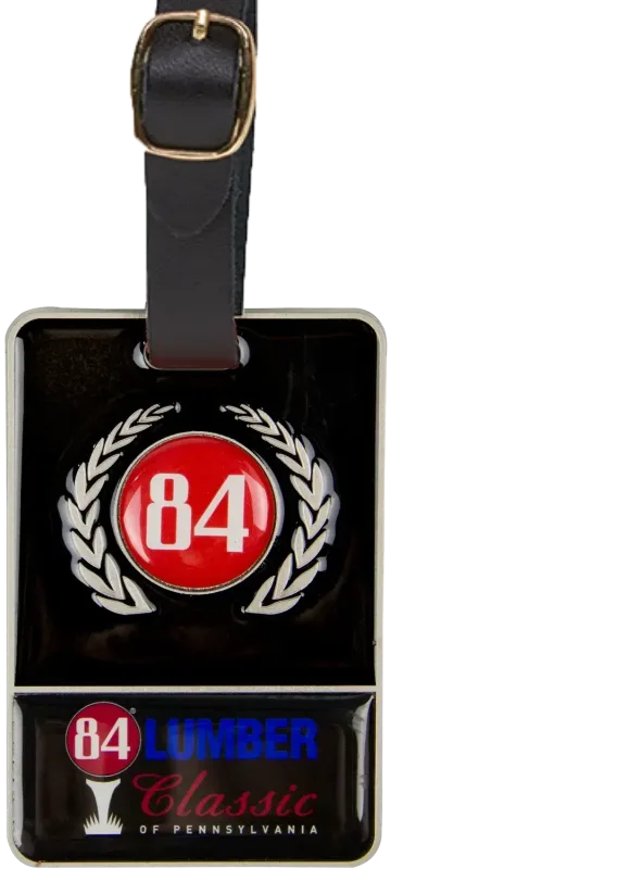 Personalized Metal Bag Tag - with Colorfill — view 5