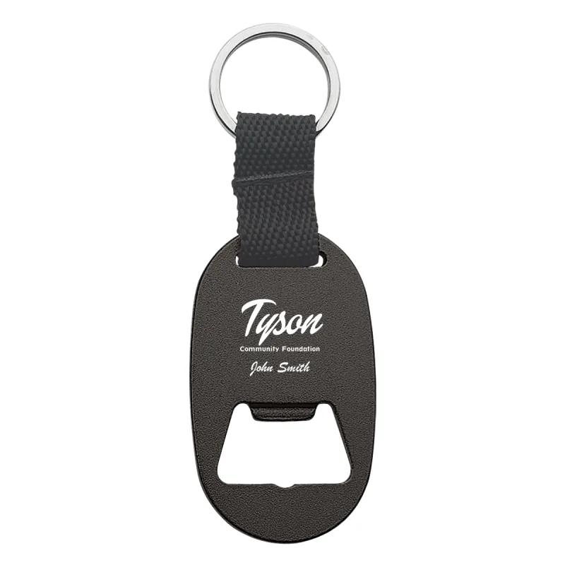 Metal Key Tag With Bottle Opener — view 5