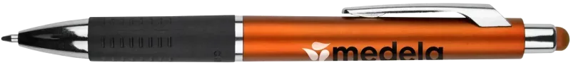 Branded Metallic Stylus Gripper Pen — view 3