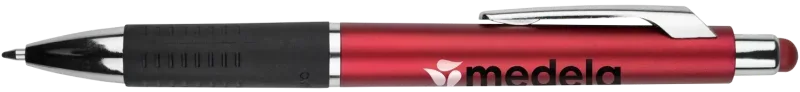 Branded Metallic Stylus Gripper Pen — view 7