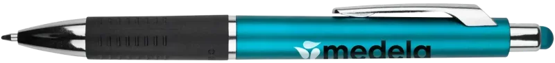 Branded Metallic Stylus Gripper Pen — view 8