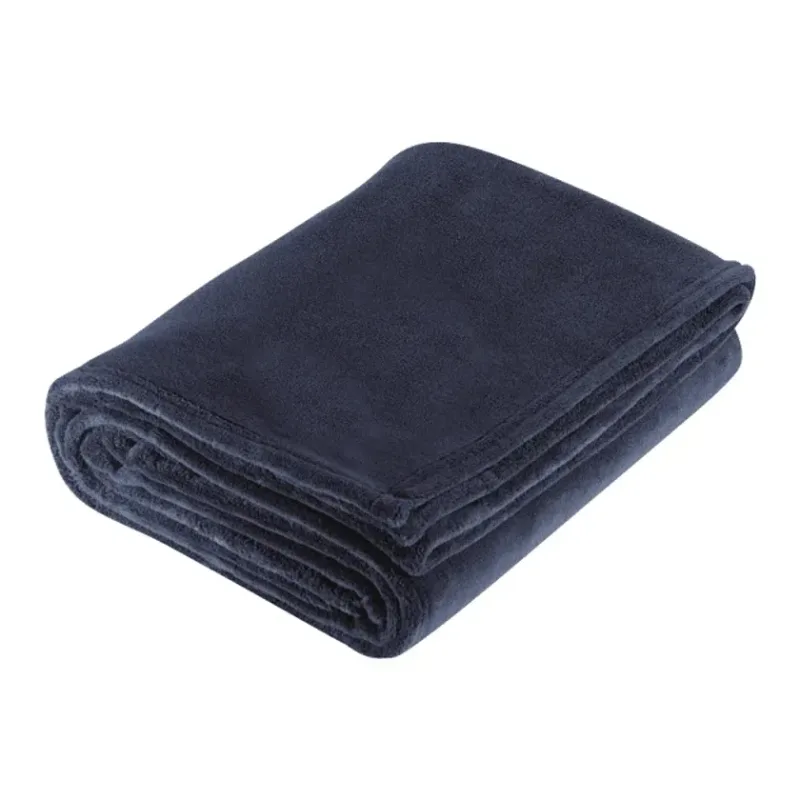 Custom Micro Coral Plush Blanket - 50" x 60" — view 9