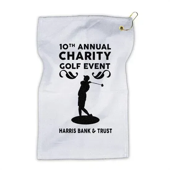 Branded Micro Fiber Golf Towel — view 19