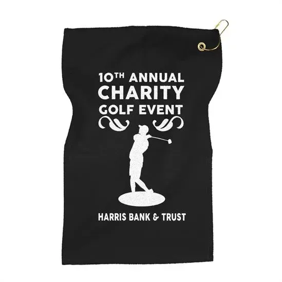 Branded Micro Fiber Golf Towel — view 9