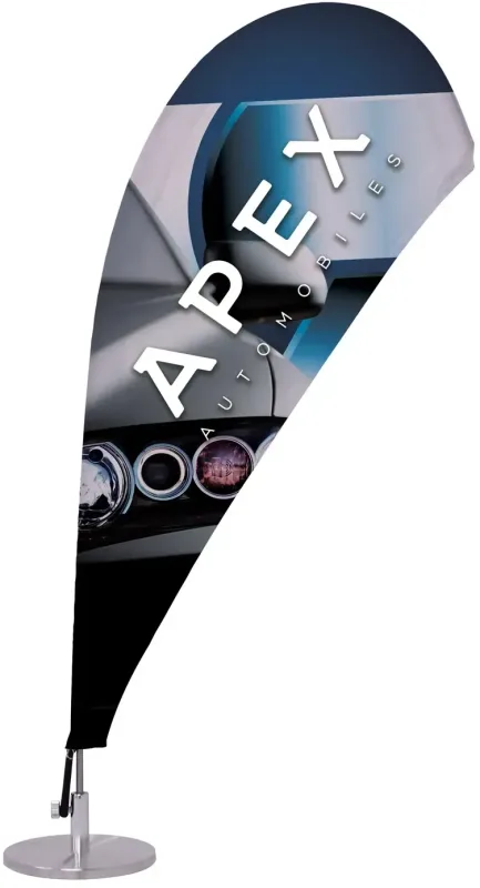Micro Teardrop Sail Sign Kit (Single-Sided) — view 4