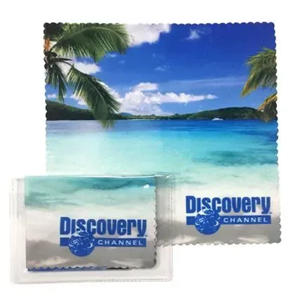 Microfiber Full Color Cloth 6x6 in Pouch — view 7