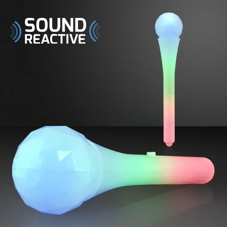 Microphone Toy Light Wand, Sound Sensitive LEDs — view 2