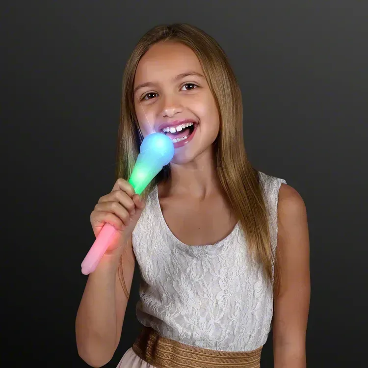 Microphone Toy Light Wand, Sound Sensitive LEDs — view 3