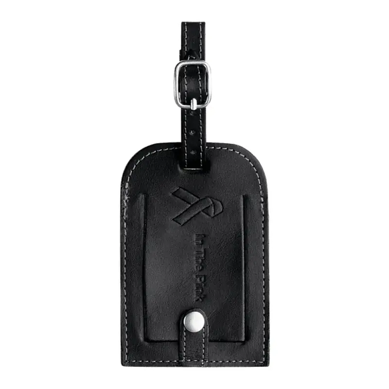 Personalized Millennium Leather Luggage Identification Tag