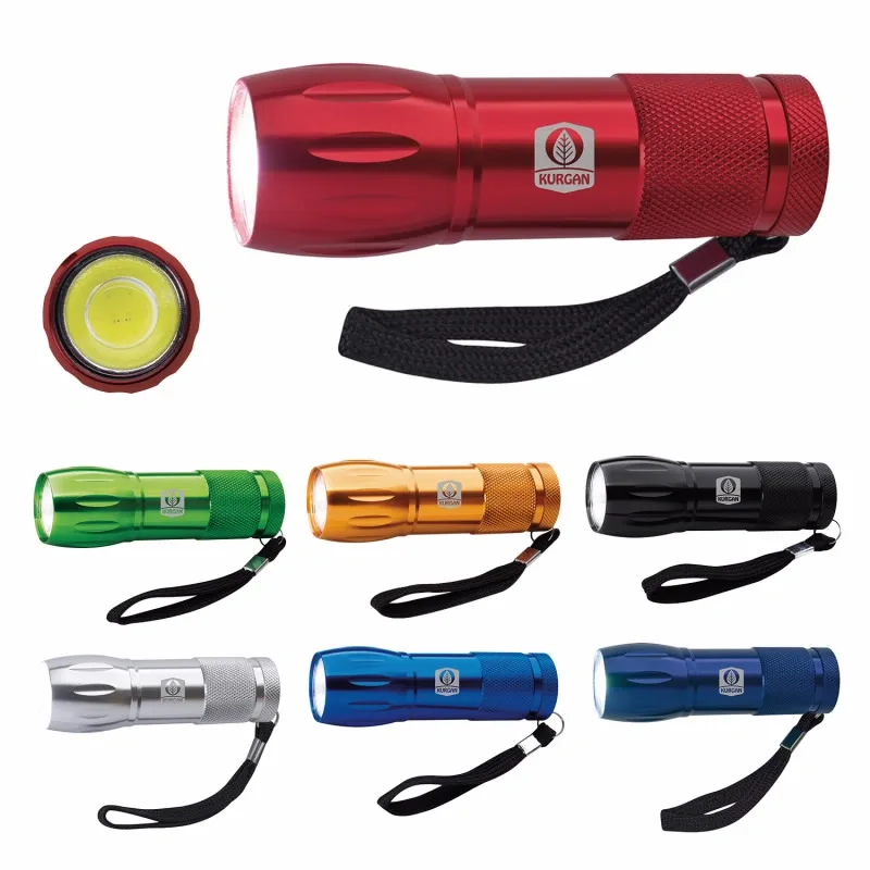 Custom Mini Aluminum COB Flashlight — view 2