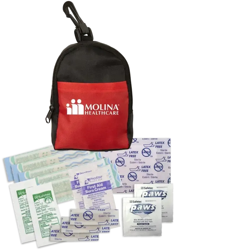 Personalized Mini Backpack First Aid Kit