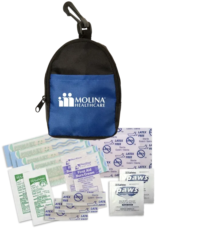 Personalized Mini Backpack First Aid Kit — view 2
