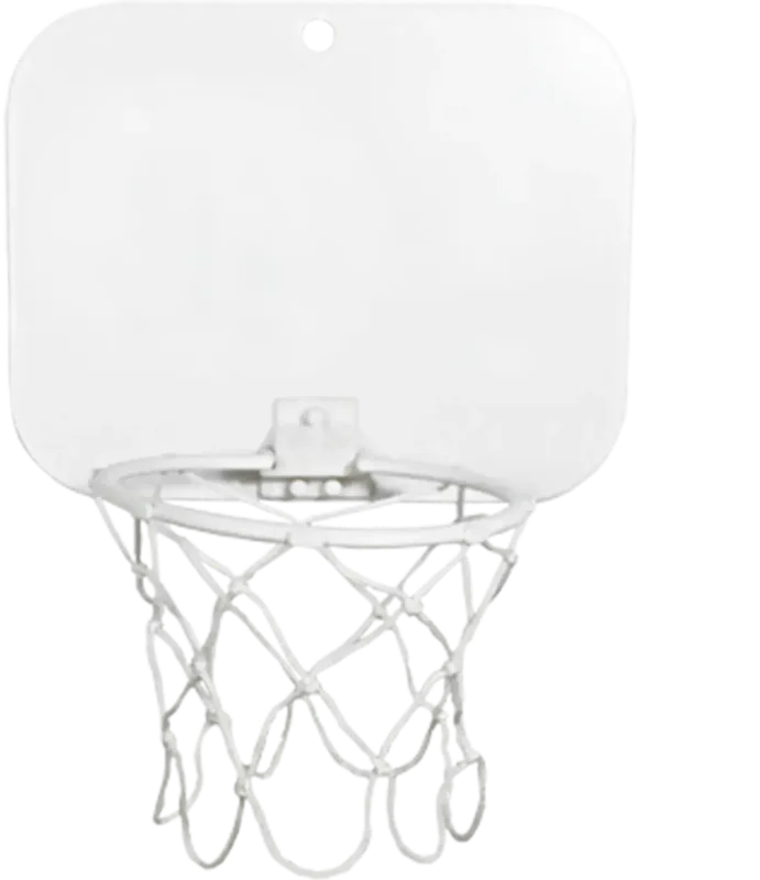 Mini Basketball Backboard w/4" Imprinted Foam Basketball — view 2