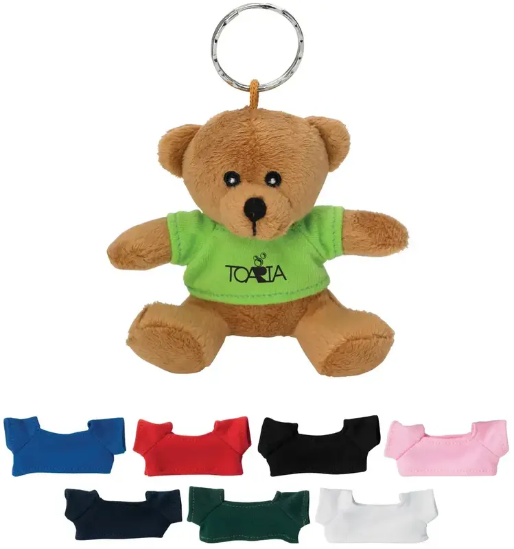 Personalized Mini Bear Key Chain