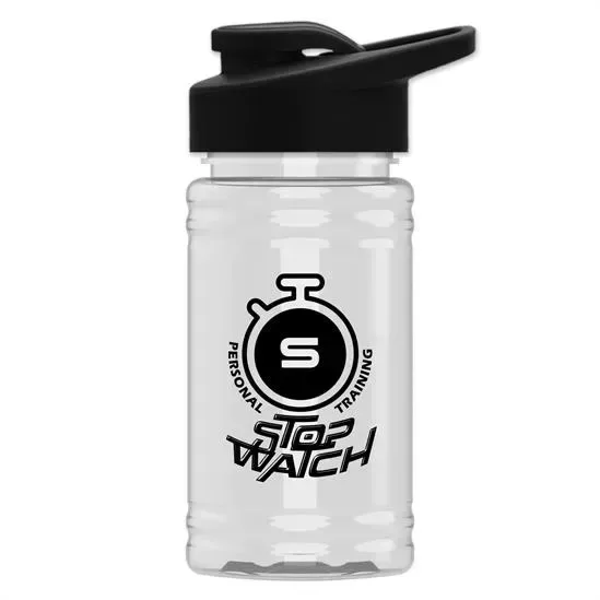 Mini Bottle with Drink-Thru Lid (16 oz.) — view 11