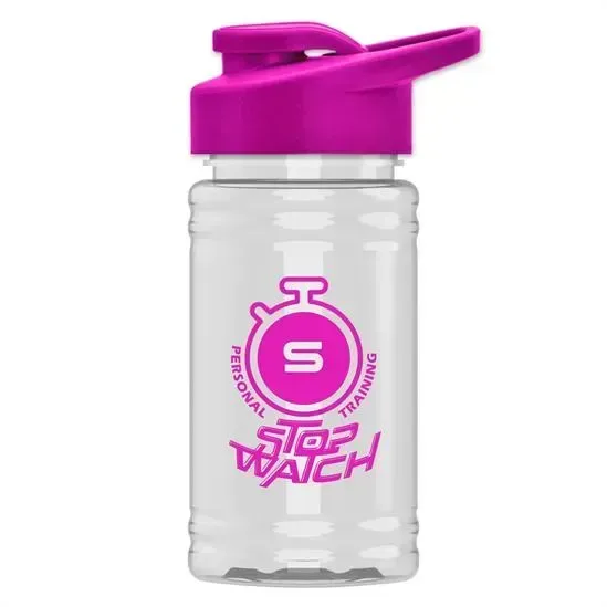 Mini Bottle with Drink-Thru Lid (16 oz.) — view 8