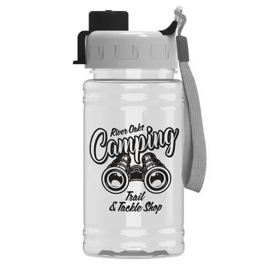 Mini Bottle with Quick-Snap Lid (16 oz.) — view 2