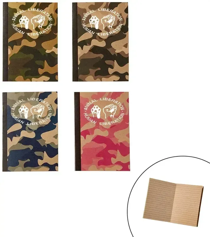 Customized Mini Camouflage Notebook