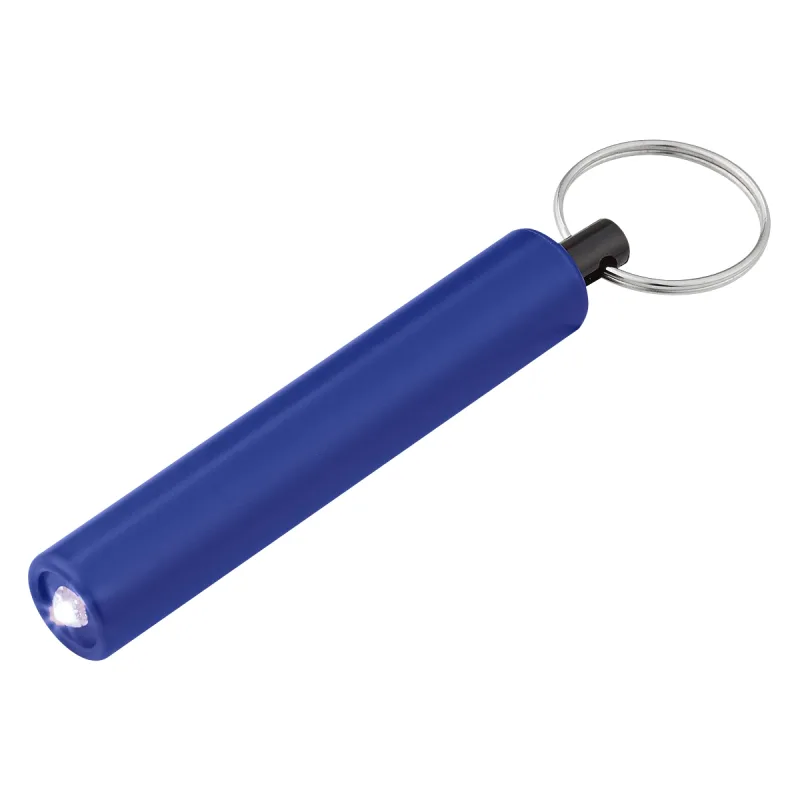 Mini Cylinder LED Flashlight Key Tag — view 6