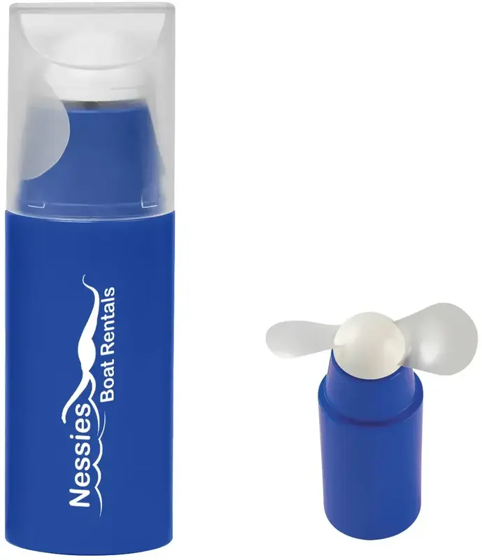 Promotional Mini Fan With Removable Cap