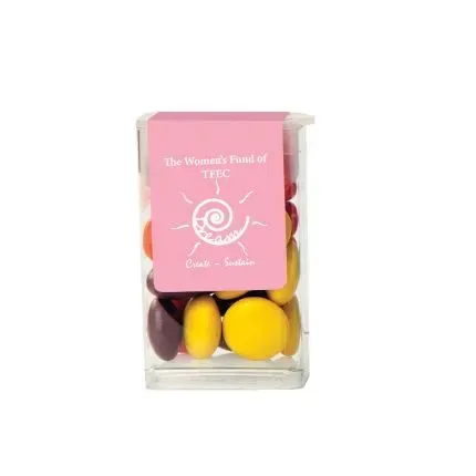 Mini Flip Top Tube with Chocolate Buttons — view 5