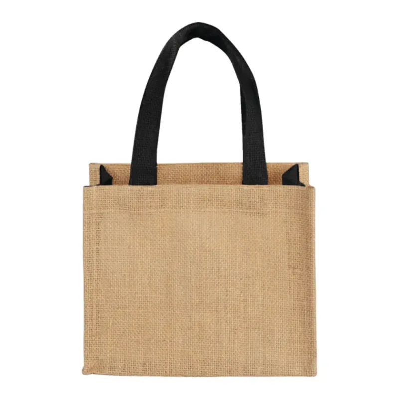 Mini Jute Gift Tote — view 2
