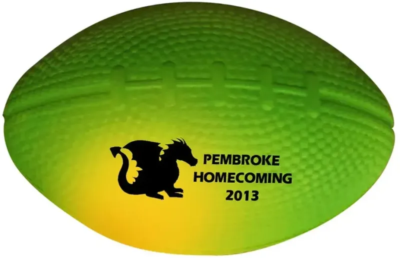 Imprinted Mini Mood Stress Football — view 5
