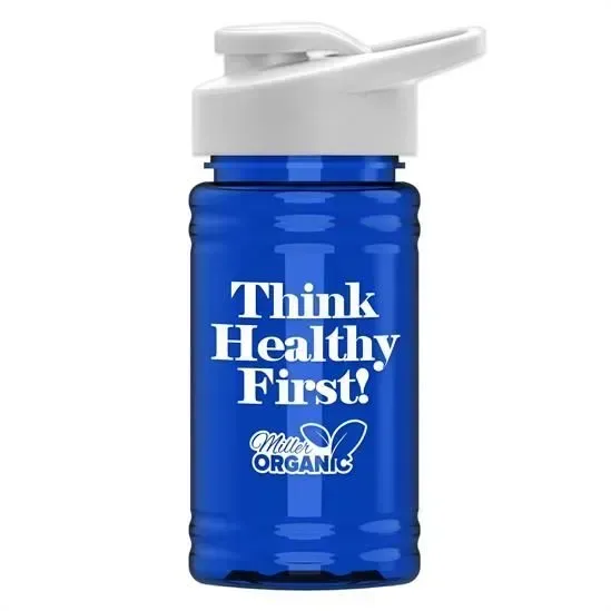 Mini RPET Bottle with Drink-Thru Lid (16 oz.) — view 12