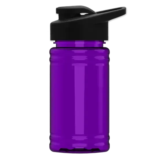 Mini RPET Bottle with Drink-Thru Lid (16 oz.) — view 13