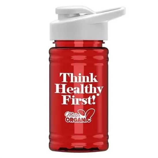 Mini RPET Bottle with Drink-Thru Lid (16 oz.) — view 17