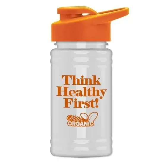 Mini RPET Bottle with Drink-Thru Lid (16 oz.) — view 23