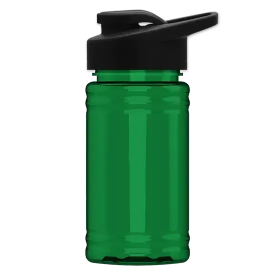 Mini RPET Bottle with Drink-Thru Lid (16 oz.) — view 24
