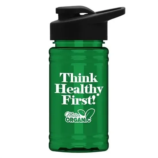 Mini RPET Bottle with Drink-Thru Lid (16 oz.) — view 25